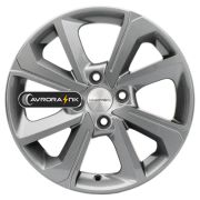 6x15/4x100 ET50 D60,1 KHW1501 (Vesta) Gray Khomen Wheels