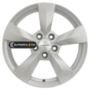 6x15/5x100 ET43 D57,1 KHW1504 (Fabia) F-Silver Khomen Wheels