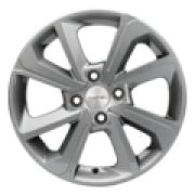 6x15/4x100 ET46 D54,1 KHW1501 (Rio/Solaris) Gray Khomen Wheels