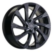 7,5x19/5x114,3 ET38 D67,1 KHW1901 (Outlander) Black Khomen Wheels