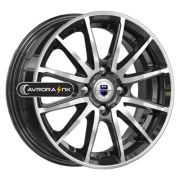 5,5x14/4x98 ET35 D58,5 Квант (КС960) Алмаз черный K&K