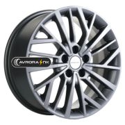 7x17/5x114,3 ET45 D66,1 KHW1717 (Teana/X-trail) Gray Khomen Wheels