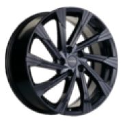 7,5x19/5x108 ET36 D65,1 KHW1901 (Exeed VX/TXL/LX) Black Khomen Wheels