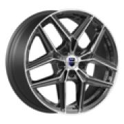 7x17/5x114,3 ET45 D67,1 Юнион (КС1025) Алмаз черный K&K
