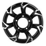 5,5x15/5x139,7 ET5 D98,5 KHW1505 (Lada NIVA 4x4) Black-FP Khomen Wheels