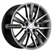 8x18/5x112 ET48 D57,1 KHW1807 (Passat) Gray-FP Khomen Wheels