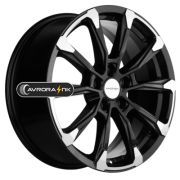 7,5x18/5x114,3 ET45 D60,1 KHW1808 (RAV4) Black-FP Khomen Wheels