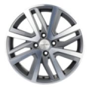 6x16/4x100 ET37 D60,1 KHW1609 (Stepway) Gray-FP Khomen Wheels