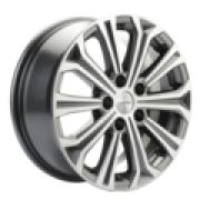 6,5x16/5x114,3 ET47 D66,1 KHW1610 (Fluence/Juke) Gray-FP Khomen Wheels