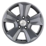 6,5x16/5x114,3 ET50 D66,1 KHW1601 (Renault/Nissan) Gray Khomen Wheels