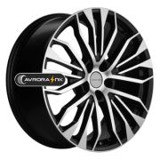 8,5x20/5x108 ET46 D63,4 KHW2009 (Tugella) Black-FP Khomen Wheels