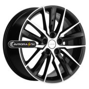 8x18/5x114,3 ET45 D67,1 KHW1807 (Mazda CX-9) Black-FP Khomen Wheels