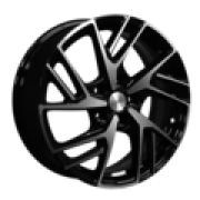 6,5x17/5x114,3 ET40 D64,1 KHW1722 (Haval F7/F7x) Black-FP Khomen Wheels