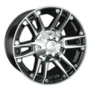 8x17/6x139,7 ET36 D100,1 558 BKF (конус, Колпак+лого) LS