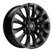 8x20/6x139,7 ET28 D78,1 KHW2010 (Chevrolet Tahoe) Black Khomen Wheels
