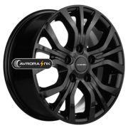 6,5x16/5x114,3 ET45 D67,1 KHW1608 (Huyndai/Mazda) Black Khomen Wheels