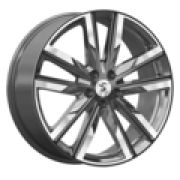 8x20/5x108 ET46 D63,35 КР014 (Geely Tugella) Diamond Gloss Graphite Premium Series