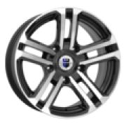 7x16/5x139,7 ET30 D98 Палладика (КС591М) Алмаз черный K&K