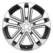 7x18/5x114,3 ET38 D67,1 KHW1803 (Outlander) Black-FP Khomen Wheels