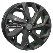 6x15/4x100 ET50 D60,1 KHW1508 (Vesta) Gray Khomen Wheels