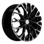 7x17/5x108 ET49 D59,5 KHW1718 (GAC GS4) Black-FP Khomen Wheels