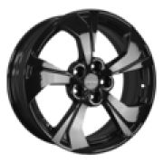 7x17/5x108 ET40 D54,1 KHW1724 (Jac/Москвич 3) Black Khomen Wheels