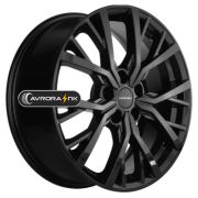 7x18/5x114,3 ET50 D54,1 KHW1806 (Coolray) Black Khomen Wheels