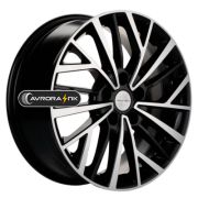 7x17/5x114,3 ET40 D66,1 KHW1717 (Qashqai) Black-FP Khomen Wheels