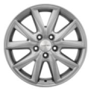 7x17/5x114,3 ET39 D60,1 KHW1706 (RAV4) G-Silver Khomen Wheels
