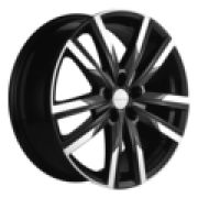 7,5x19/5x108 ET46 D63,4 KHW1905 (Geely Monjaro/Tugella) Black-FP Khomen Wheels