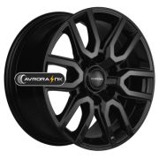 8x17/6x139,7 ET38 D67,1 KHW1723 (L200) Black Khomen Wheels
