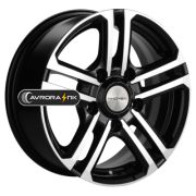 6,5x16/5x139,7 ET40 D98,5 KHW1602 (Niva 4x4) Black-FP Khomen Wheels