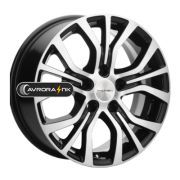 6,5x16/5x120 ET38 D65,1 KHW1608 (Multivan) Black-FP Khomen Wheels