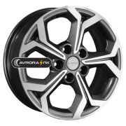 6,5x16/5x114,3 ET46 D67,1 KHW1606 (Mitsubishi) Gray-FP Khomen Wheels