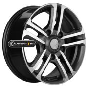 6,5x16/5x139,7 ET35 D98,5 KHW1602 (Niva 4x4 Bronto) Gray-FP Khomen Wheels