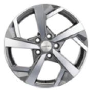 7x17/5x114,3 ET40 D66,1 KHW1712 (Qashqai) Gray-FP Khomen Wheels