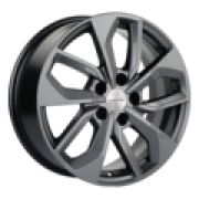 7x17/5x114,3 ET45 D67,1 KHW1703 (CX-5/i40/X-Trail) Gray Khomen Wheels